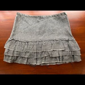Free people herringbone skirt